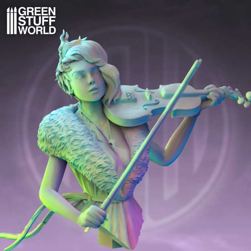 GREEN STUFF WORLD EMBER MINIATURES - Winter bust