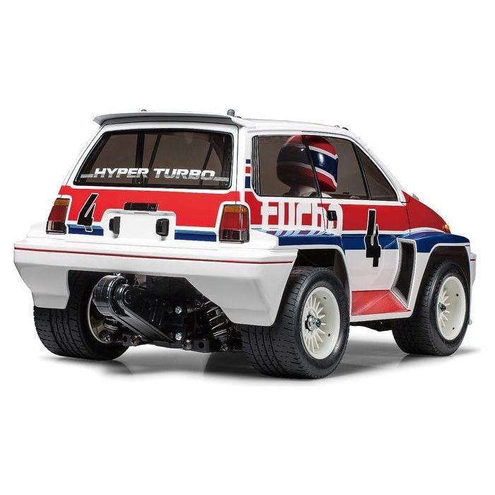 自動車 TAMIYA Honda CITY TURBO WR-02C Tamiya 1/10 Electric RC Car Honda City Turbo WR-02C Chassis