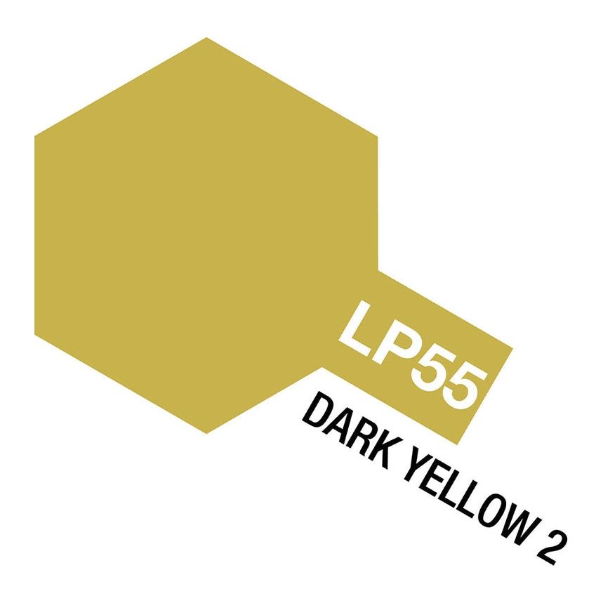 TAMIYA LP-55 Dark Yellow 2 Lacquer Paint 10ml 82155