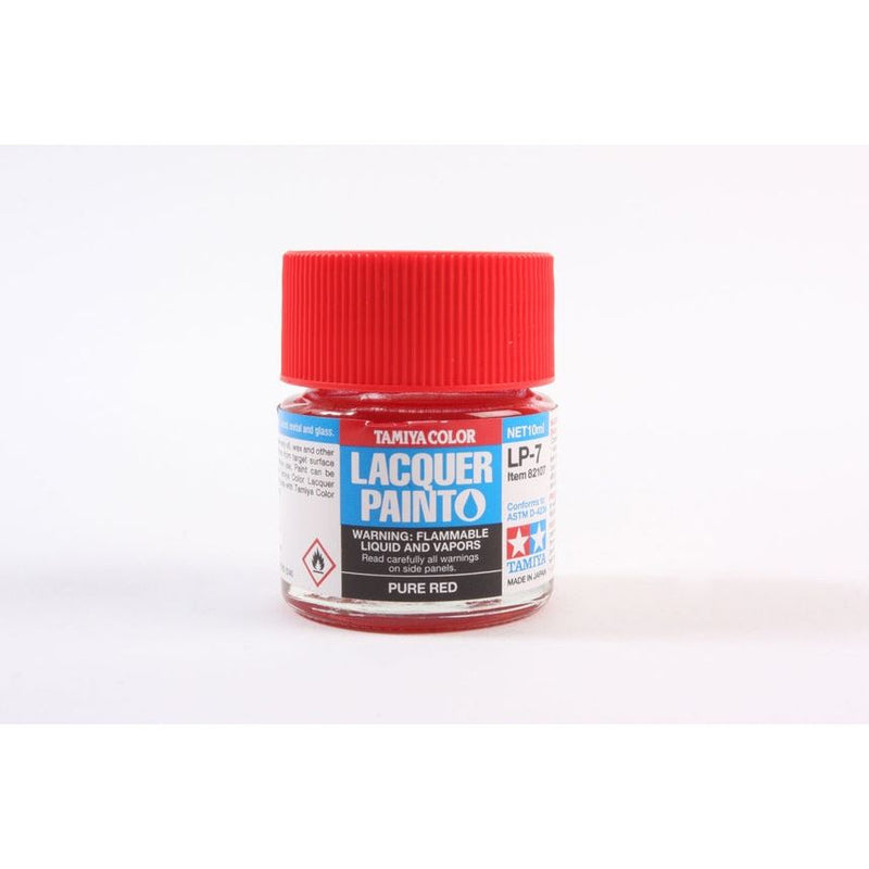 TAMIYA LP-7 Pure Red Lacquer Paint 10ml