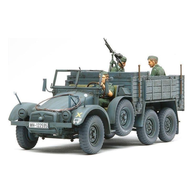 TAMIYA 1/35 6x4 Truck Krupp Protze (Kfz.70) Personnel Carrier