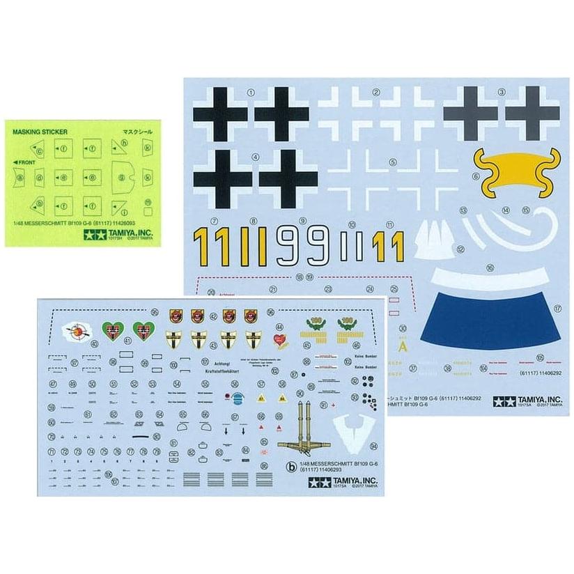 TAMIYA 1/48 Messerschmitt Bf109 G-6