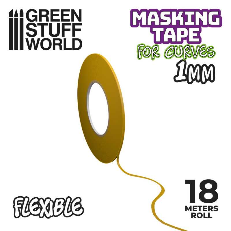 GREEN STUFF WORLD Flexible Masking Tape - 1mm