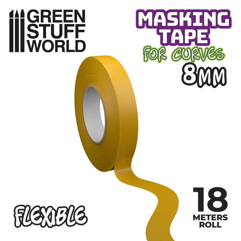 GREEN STUFF WORLD Flexible Masking Tape - 8mm