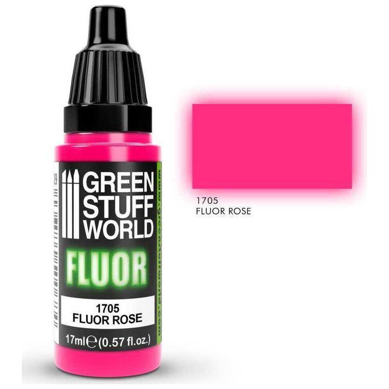 GREEN STUFF WORLD Fluor Paint Rose 17ml