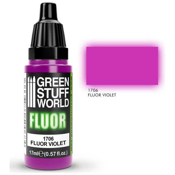 GREEN STUFF WORLD Fluor Paint Violet 17ml