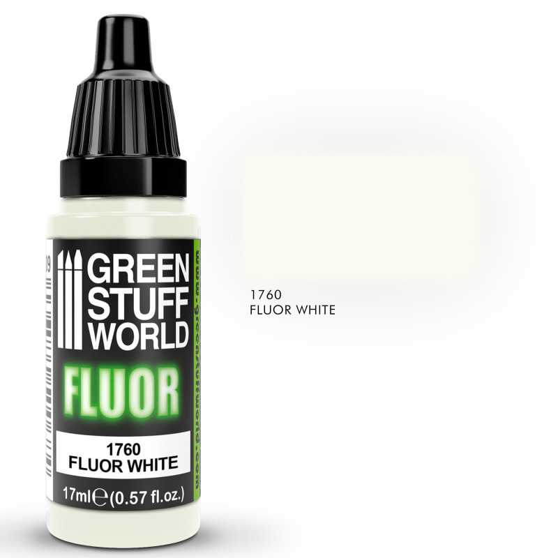 GREEN STUFF WORLD Fluor Paint White 17ml