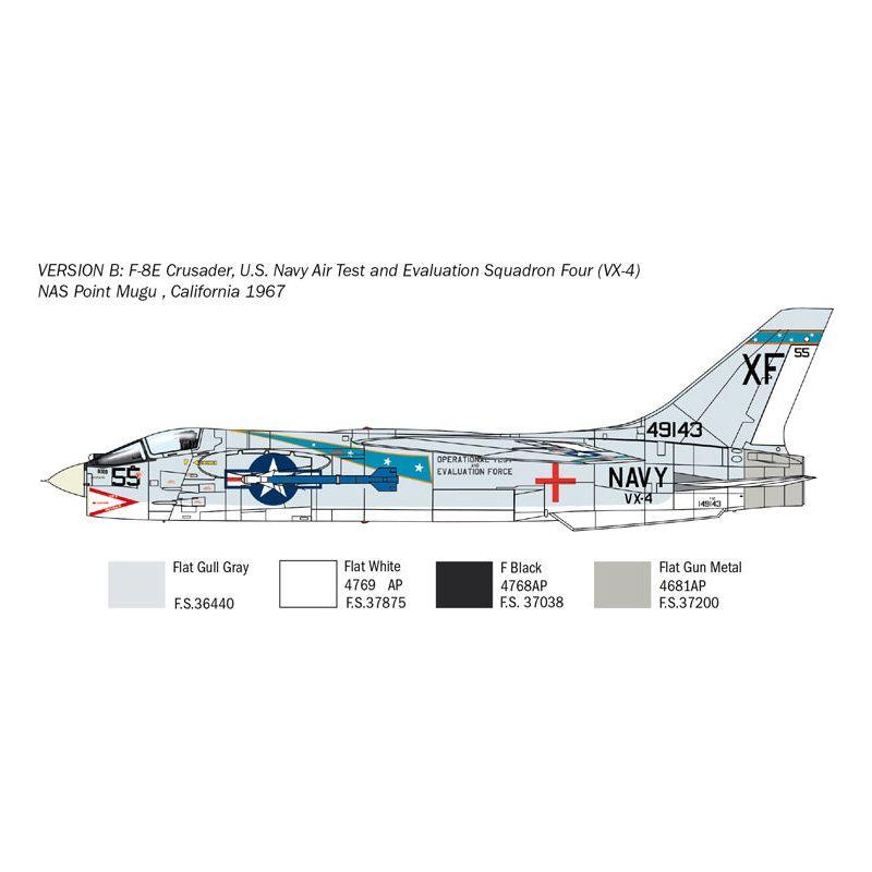 ITALERI 1/72 F-8E Crusader Super Decal Sheet