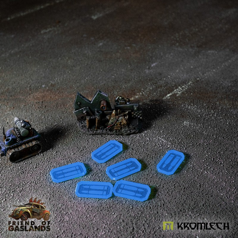 KROMLECH Gaslands Ammo Tokens - Blue