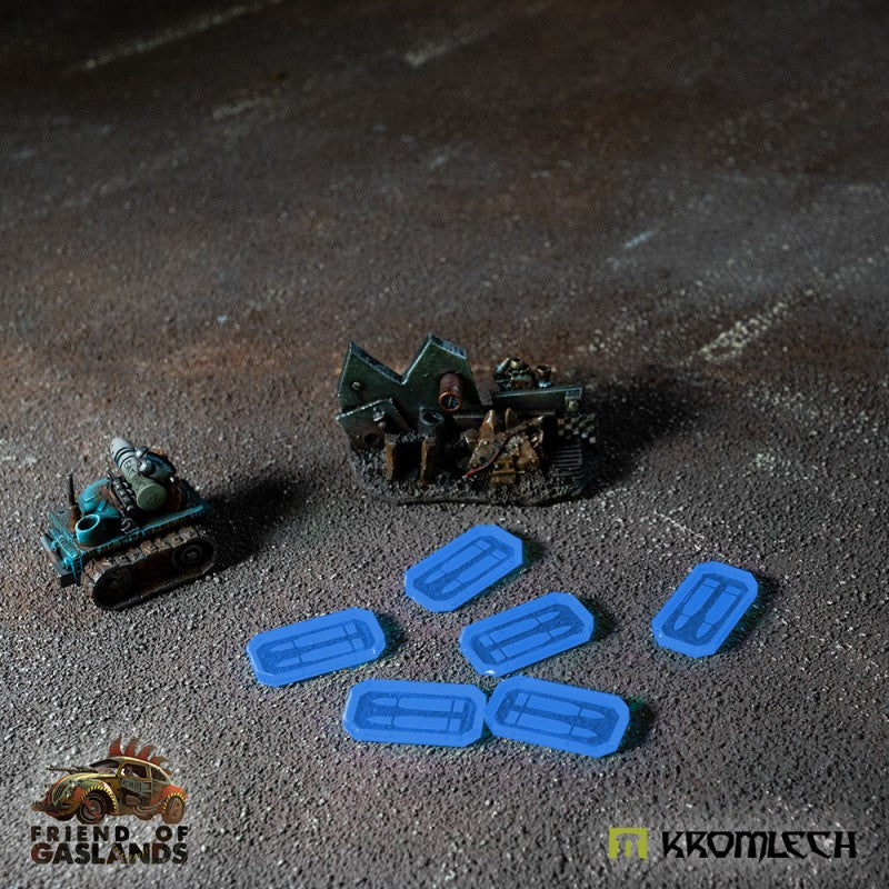 KROMLECH Gaslands Ammo Tokens - Blue