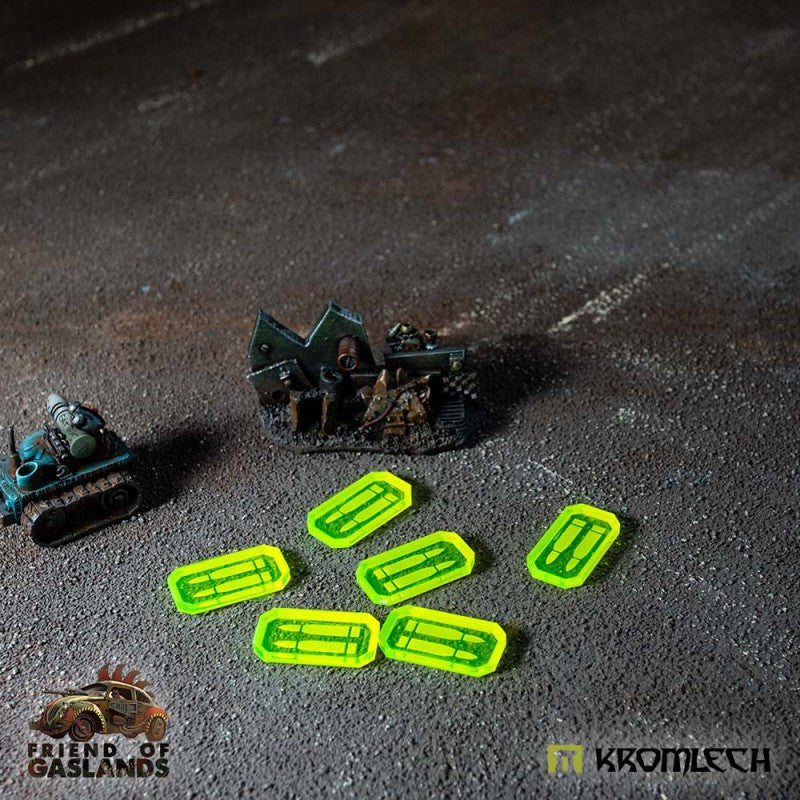 KROMLECH Gaslands Ammo Tokens - Green
