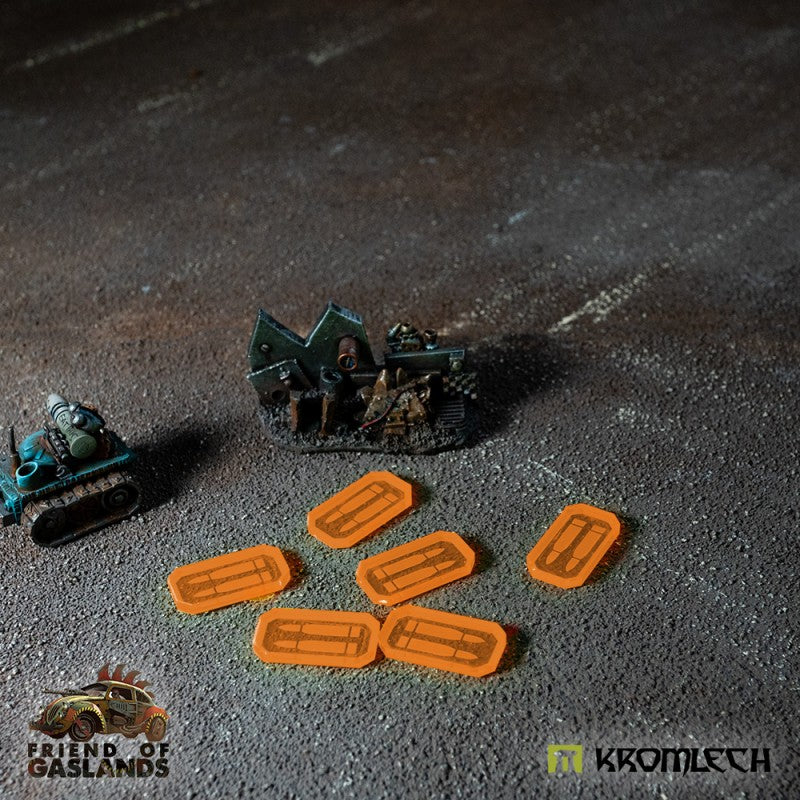 KROMLECH Gaslands Ammo Tokens - Orange