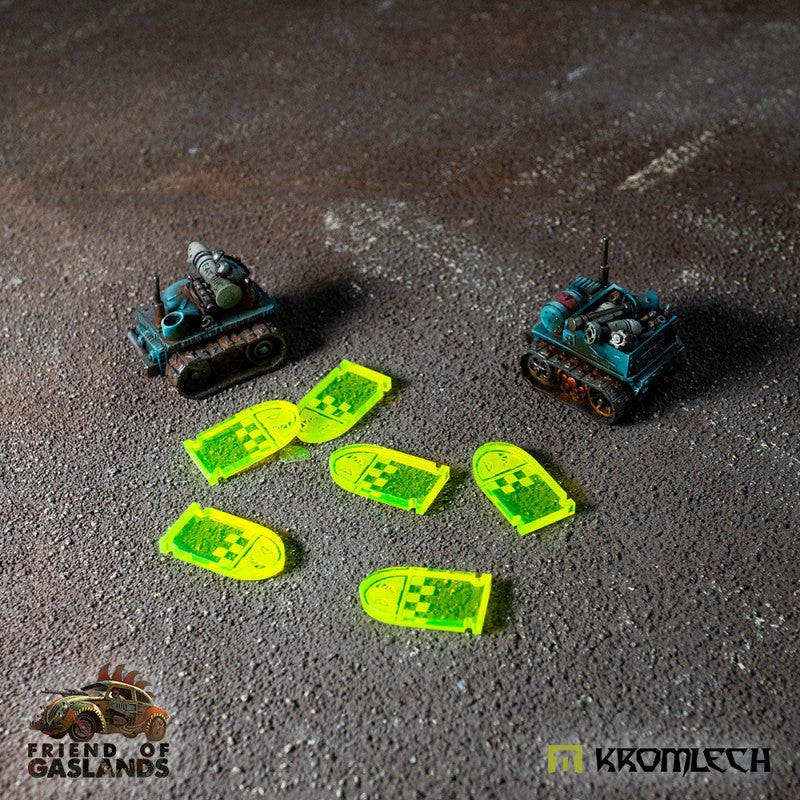KROMLECH Gaslands Orc Ammo Tokens - Green