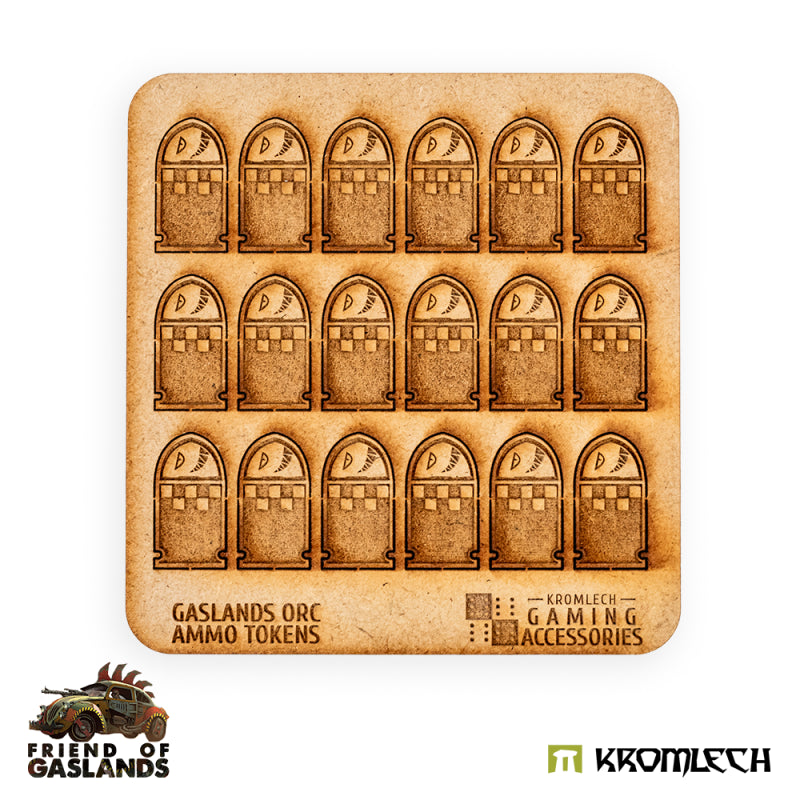 KROMLECH Gaslands Orc Ammo Tokens