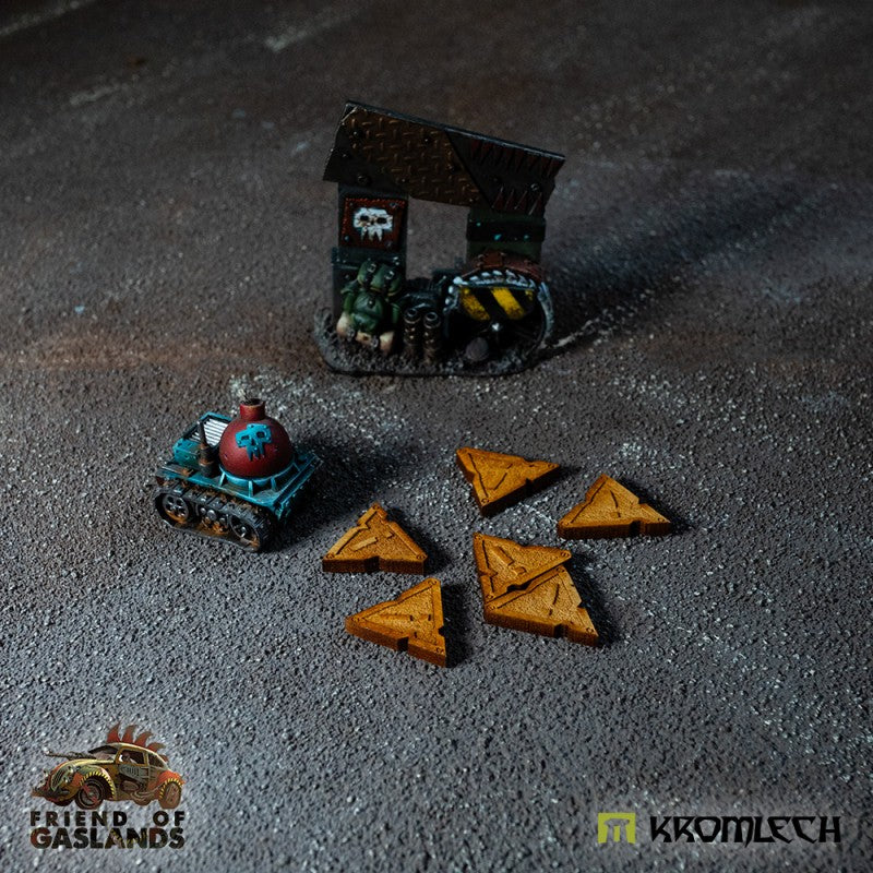 KROMLECH Gaslands Orc Hazard Tokens