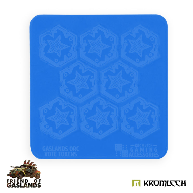 KROMLECH Gaslands Orc Vote Tokens - Blue