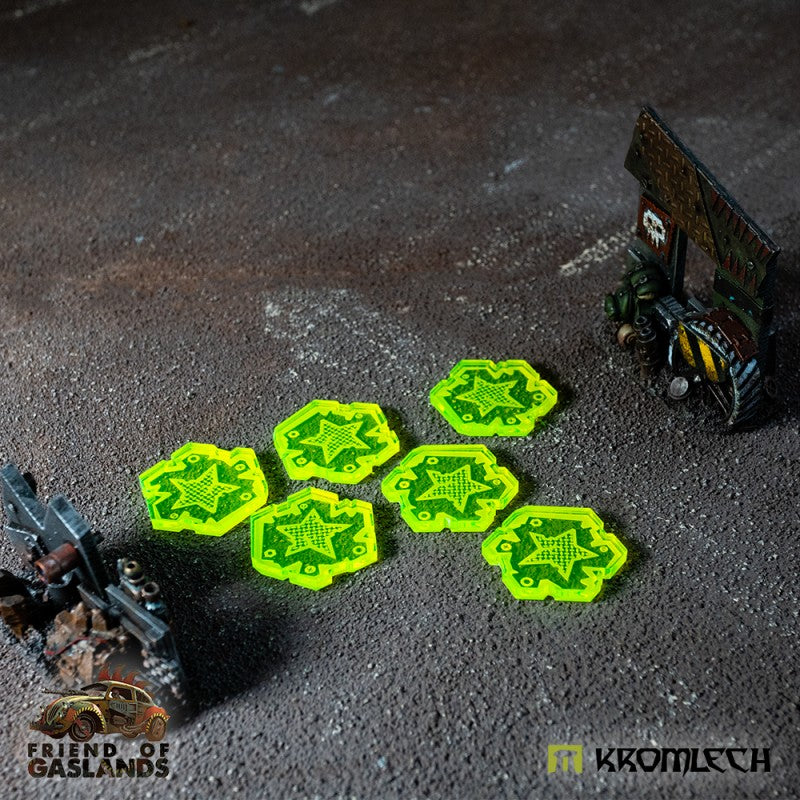 KROMLECH Gaslands Orc Vote Tokens - Green