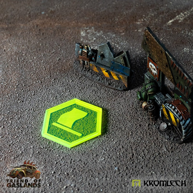 KROMLECH Gaslands Pole Position Token - Green