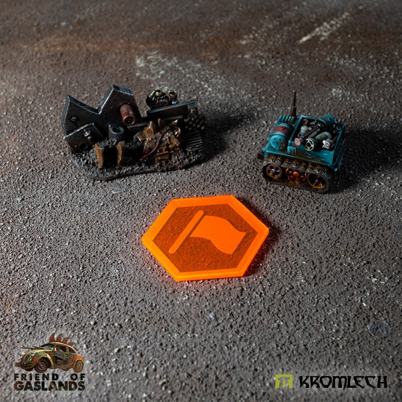 KROMLECH Gaslands Pole Position Token - Orange