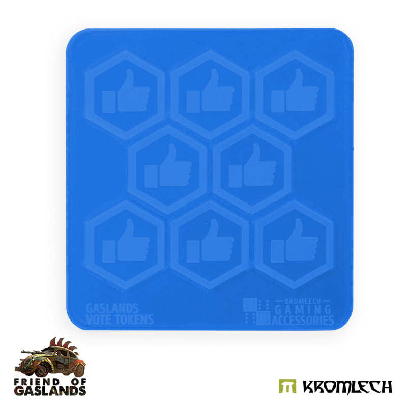 KROMLECH Gaslands Vote Tokens - Blue