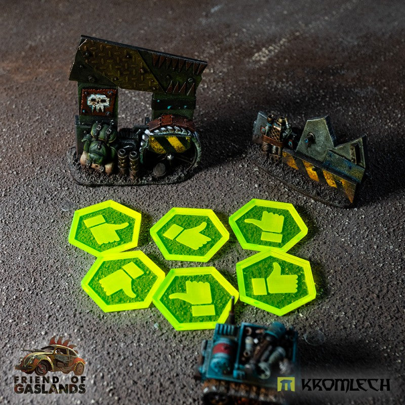 KROMLECH Gaslands Vote Tokens - Green