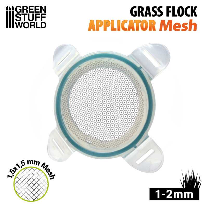 GREEN STUFF WORLD Grass Flock Applicator - Small Mesh