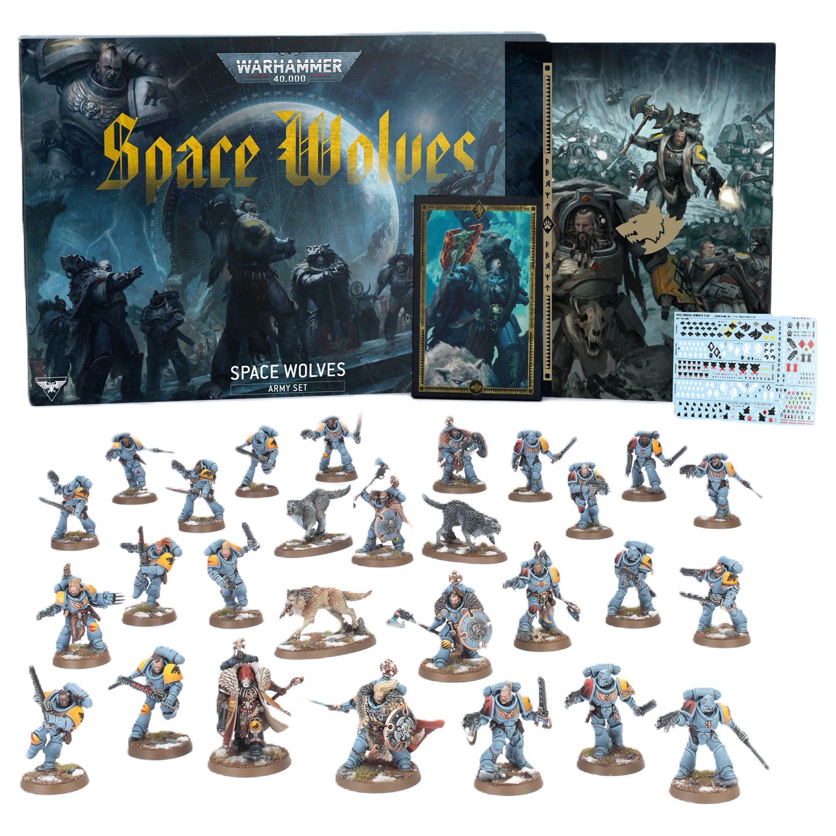 GAMES WORKSHOP Space Wolves Army Set