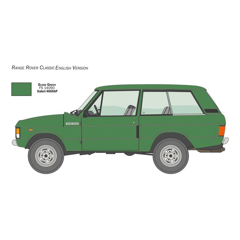 ITALERI 1/24 Range Rover Classic – Limited Edition 50th Ann