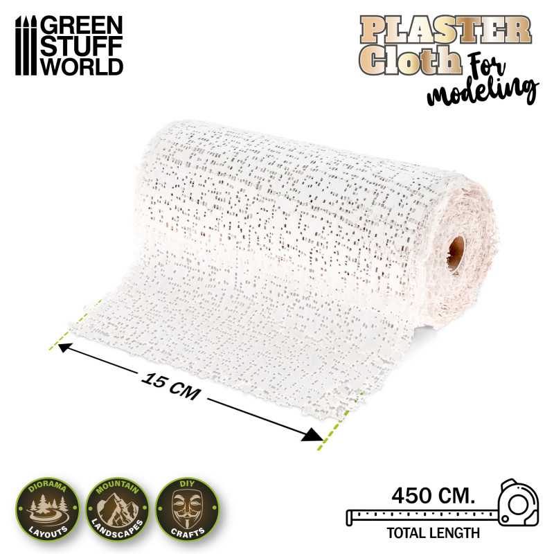 GREEN STUFF WORLD Hobby Plaster cloth