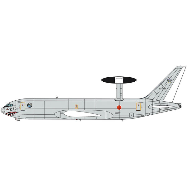 HASEGAWA 1/200 E-767 AWACS "Airborne Warning & Control Wing 40th Anniversary"