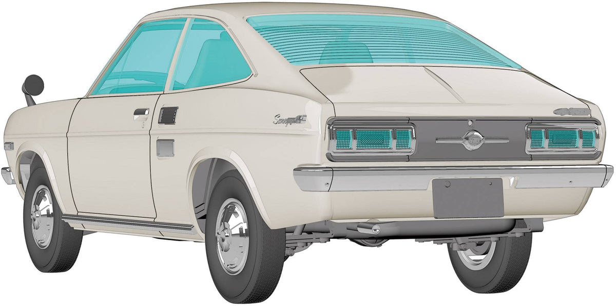 HASEGAWA 1/24 NISSAN SUNNY COUPE (B110) LATE VERSION GX5 (1972)