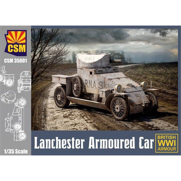 COPPER STATE MODELS 1/35 Lanchester Armoured Car
