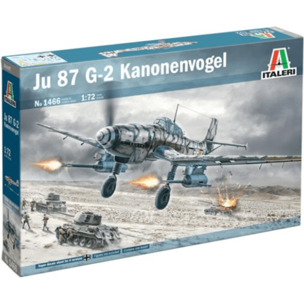 ITALERI 1/72 Junker Ju-87G2 Kanonenvogel