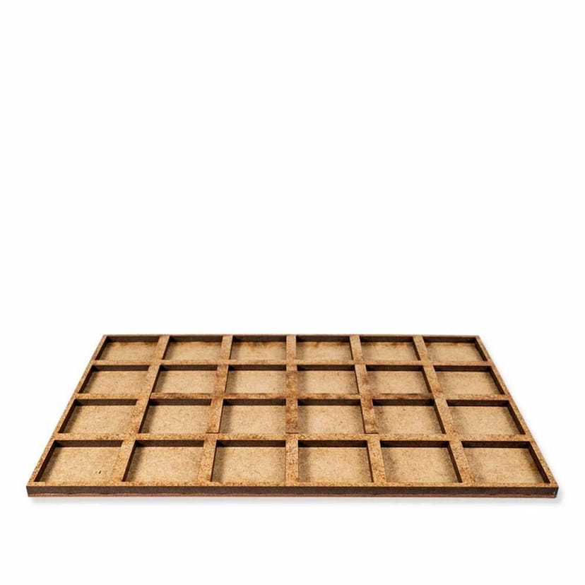 KROMLECH Heavy Infantry 6x4 Square Base Converter Tray (1)