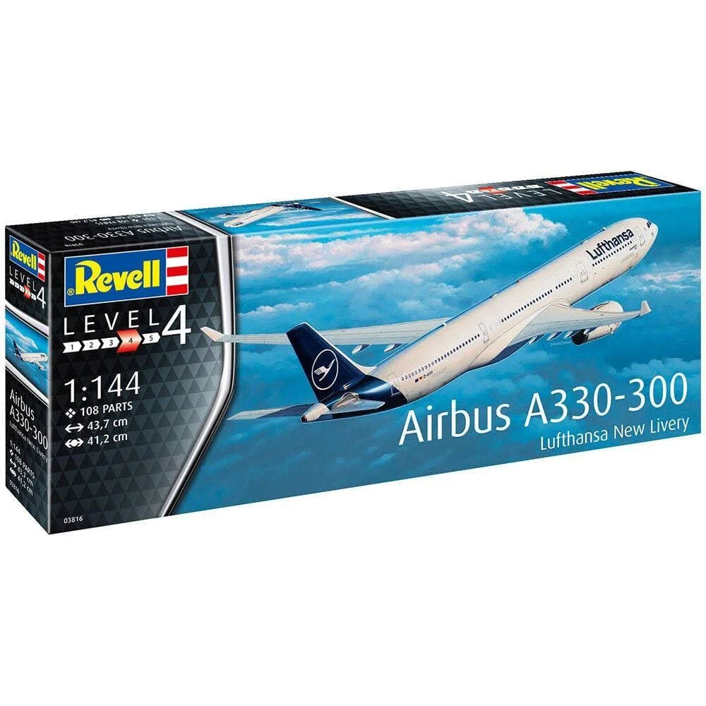 REVELL 1/144 Airbus A330-300 Lufthansa New Livery
