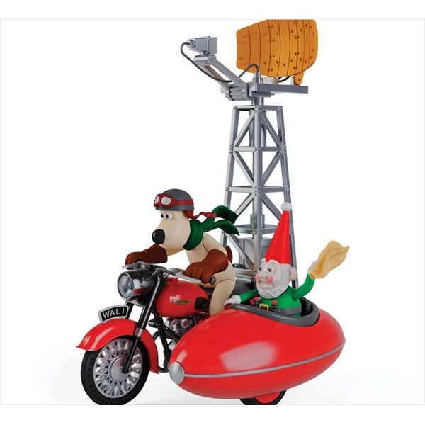 CORGI Wallace & Gromit Motorcycle & Sidecar (Vengeance Most Fowl)