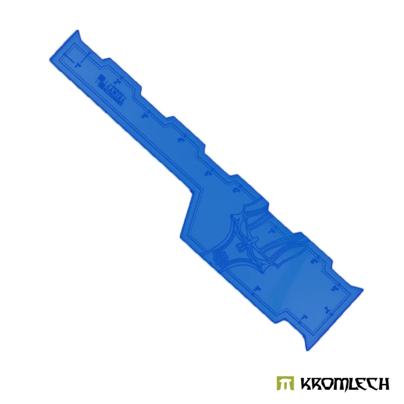 KROMLECH Immortal Legions Battle Ruler 9 Inch - Blue
