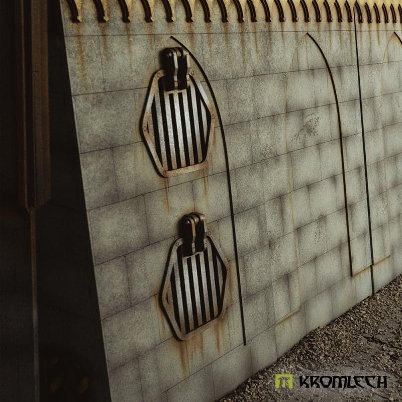 KROMLECH Imperial Fortress Wall - Exhaust Pipes