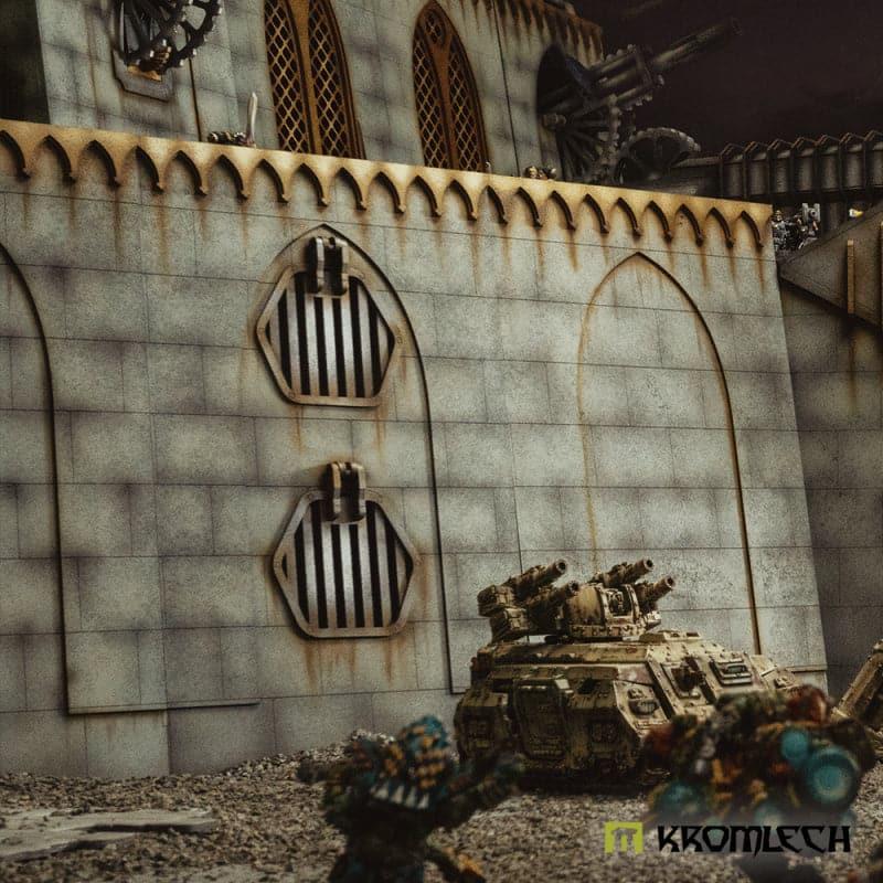 KROMLECH Imperial Fortress Wall - Exhaust Pipes