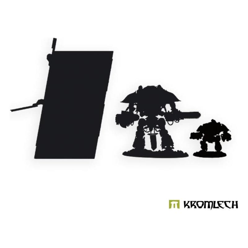 KROMLECH Imperial Fortress Wall - Exhaust Pipes
