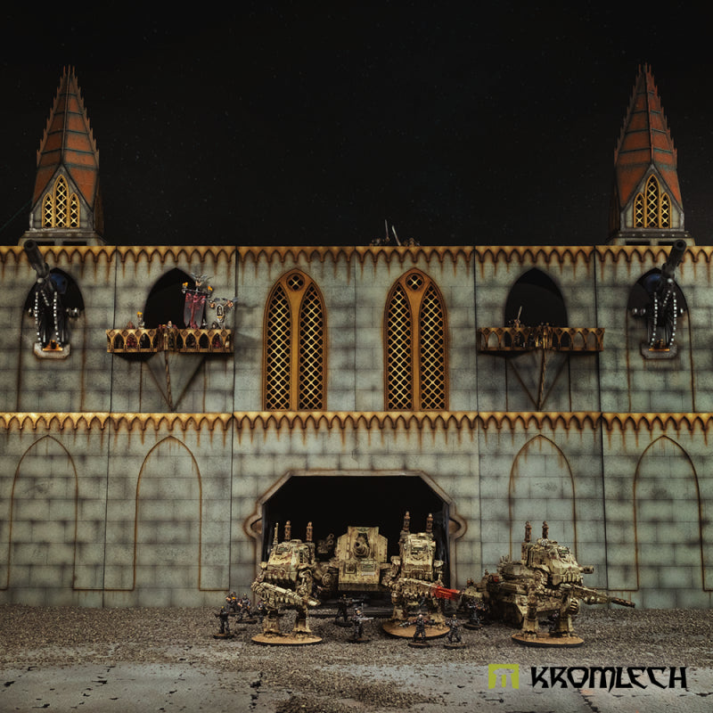 KROMLECH Imperial Fortress Wall Siege Set (21)