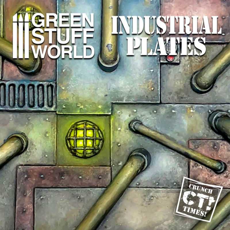 GREEN STUFF WORLD Industrial Plates - Crunch Times!