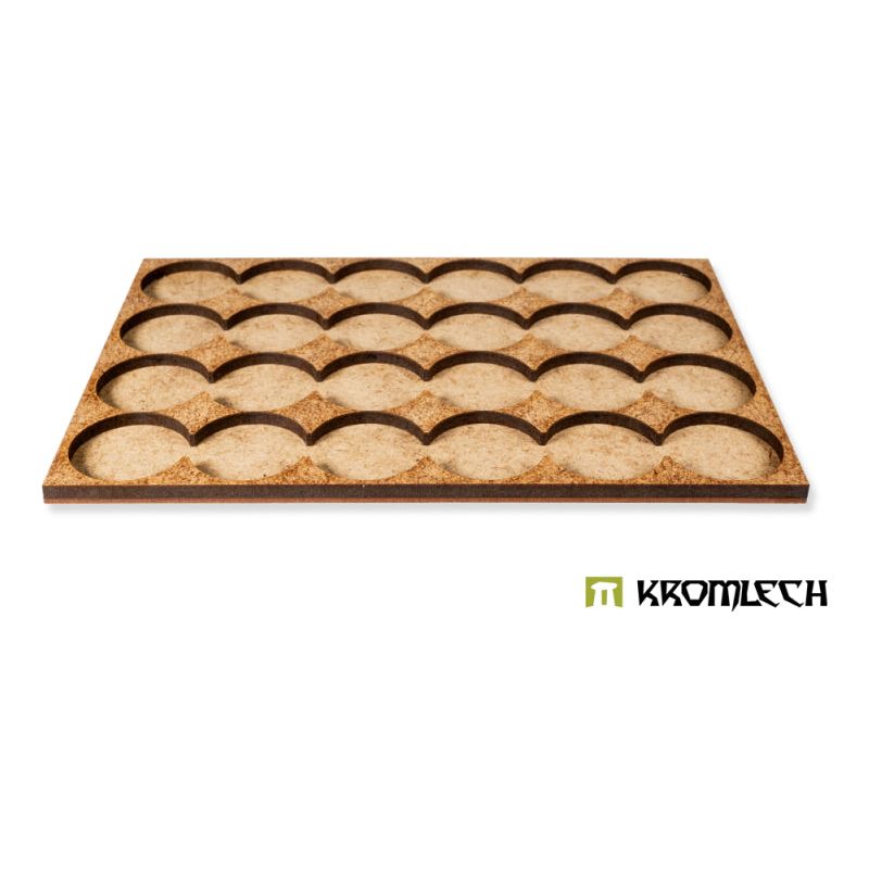 KROMLECH Infantry 6x5 Round Base Adapter Tray (1)
