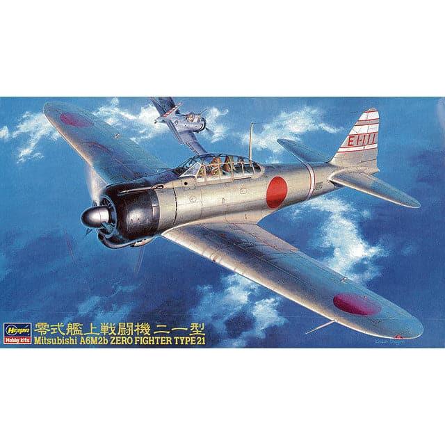 HASEGAWA 1/48 A6M2b Zero Fighter Type 21 (Zeke)