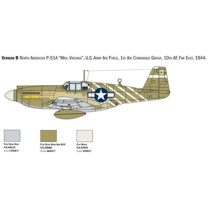 ITALERI 1/72 P-51A Mustang