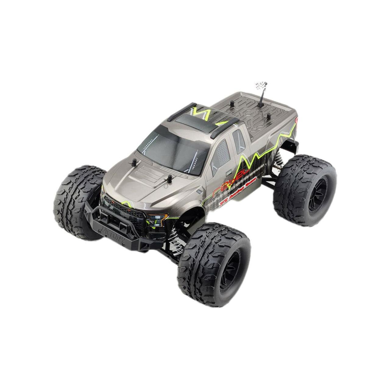 FS RACING Rebel Monster Truck 4x4 Brushed RTR 1/10 Grey | RC Trucks ...