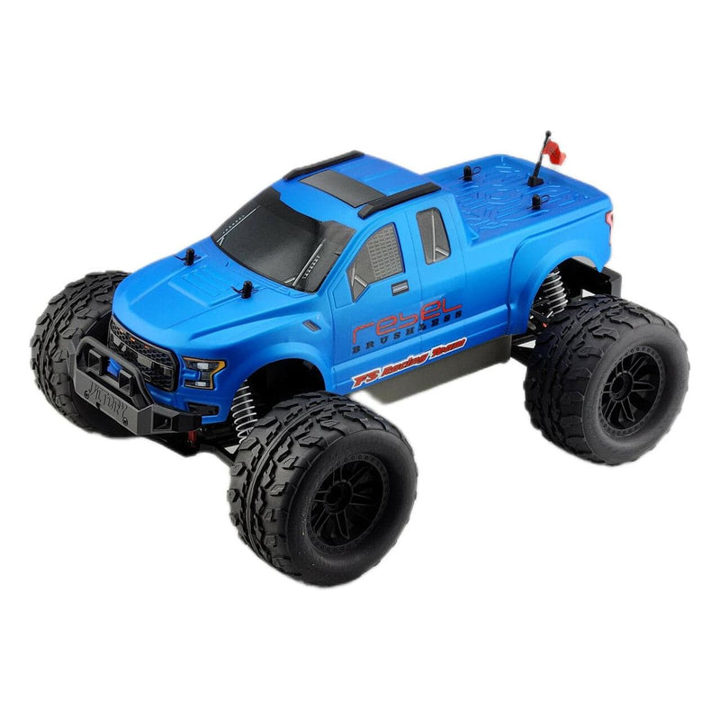 FS RACING Rebel Monster Truck 4x4 Brushed RTR 1/10 Blue