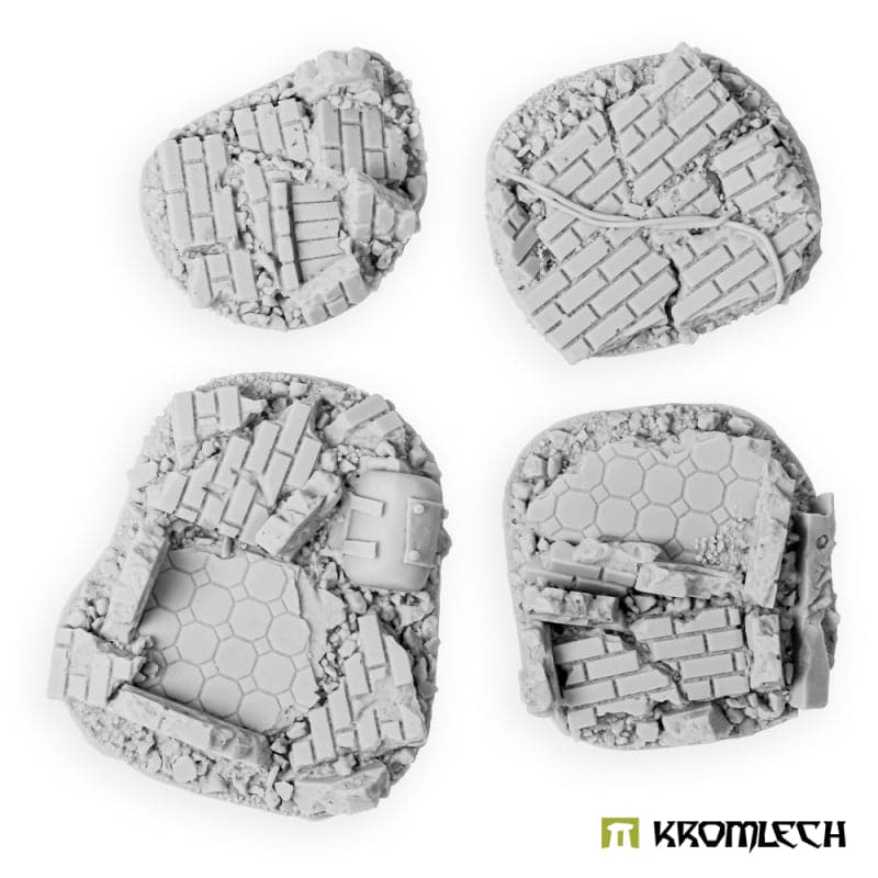 KROMLECH Large Old Town Ruins Basing Kit (4)