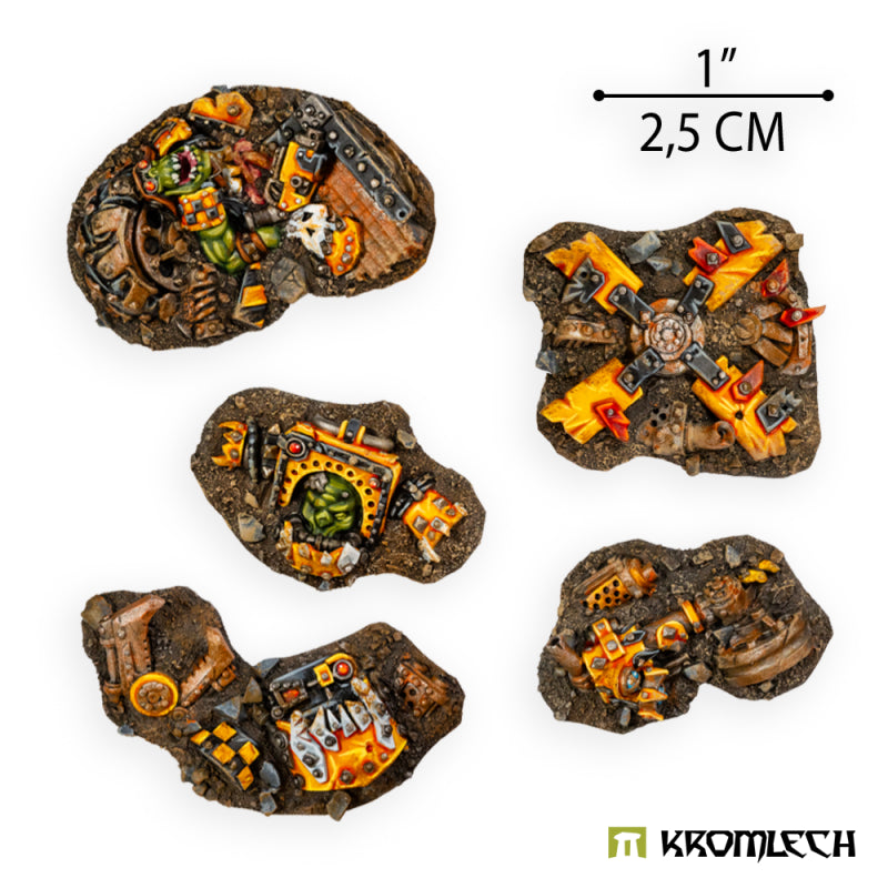 KROMLECH Large Orc Casualties Basing Kit (5)
