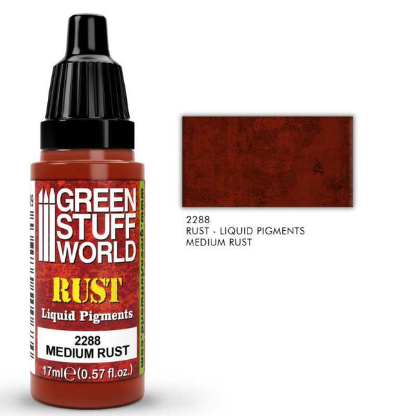 GREEN STUFF WORLD Liquid Pigments Medium Rust 17ml